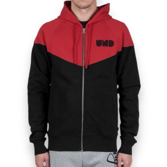 Undefeated Black Capitol Full Zip Red & Black Hoodie Jacket Men’s Size S - Picture 9 of 9